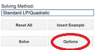 Solver Add-on Pane