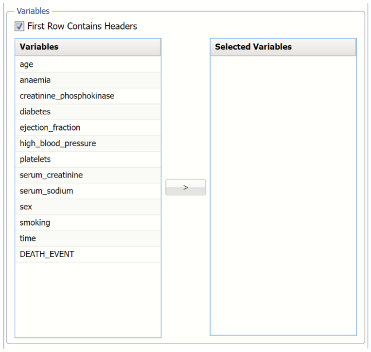 Data Source section of Generate Synthetic Data Tab