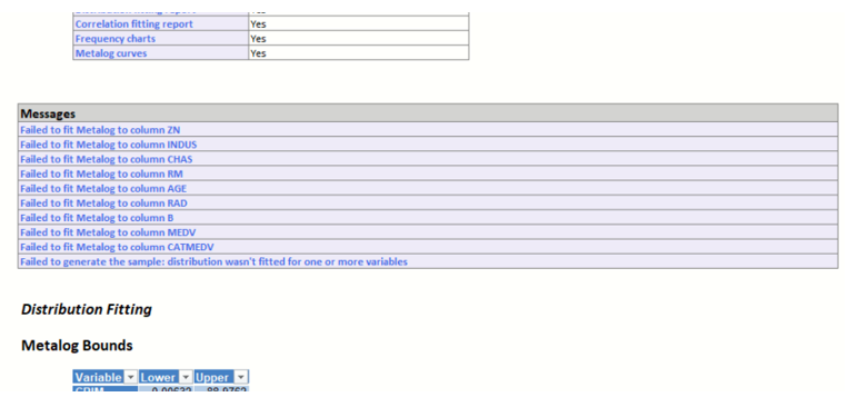 Generate Synthetic Data Results Errors